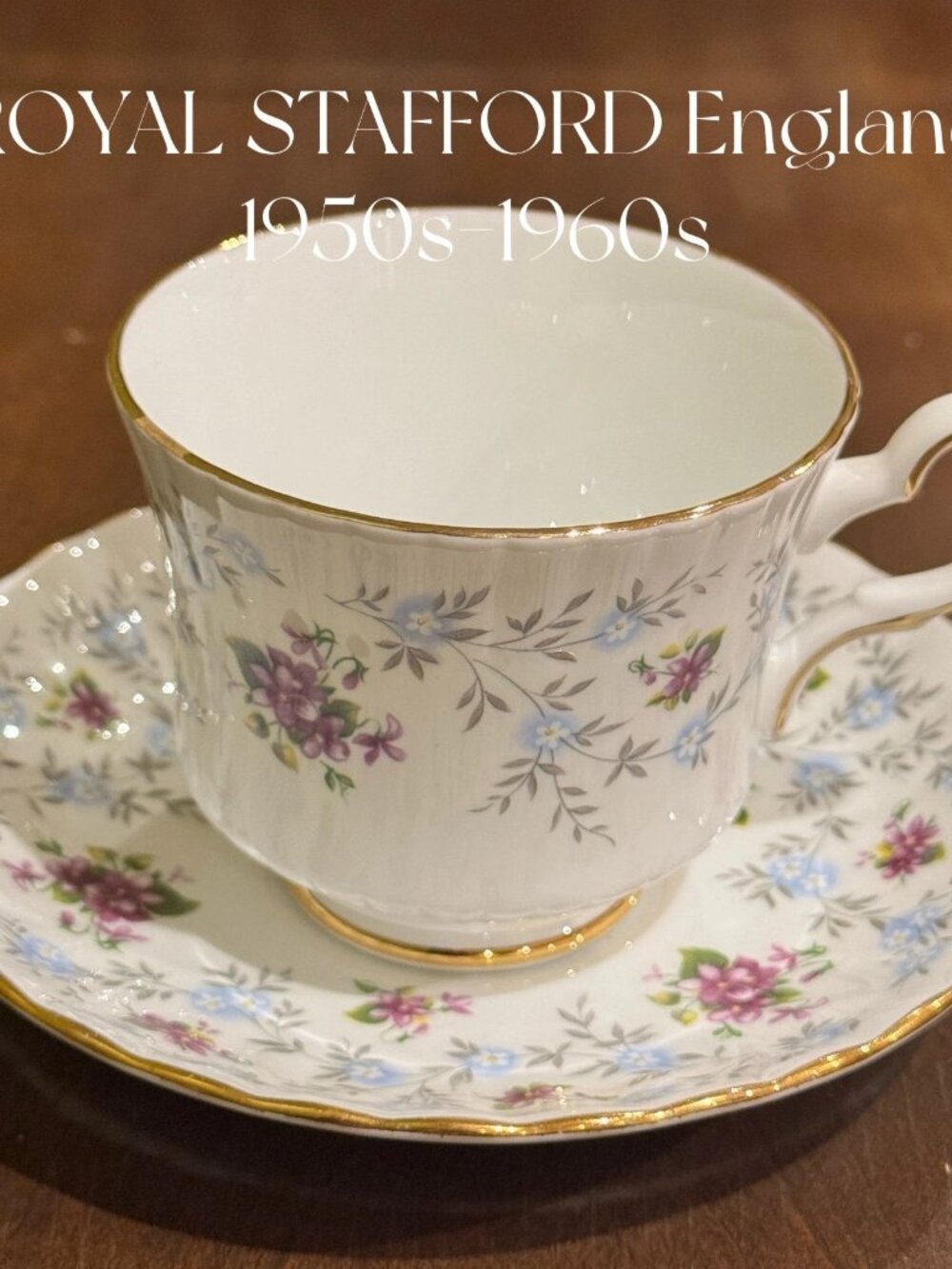 Royal Stafford Enchanting Teacup Saucer